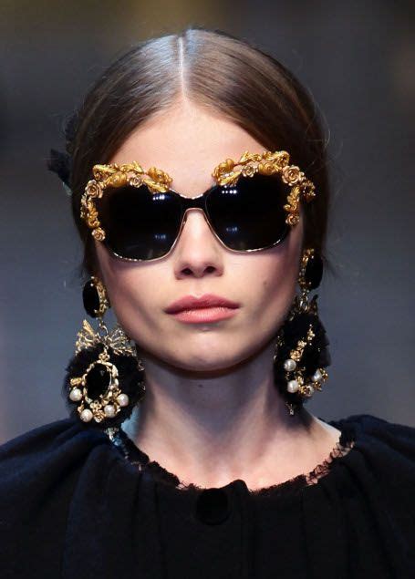 lentes dolce gabbana estilo barroco